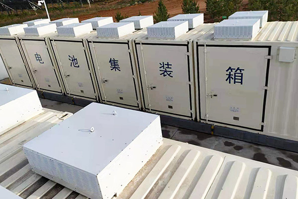 Containerized Base baterei Energy Storage Air Conditioner