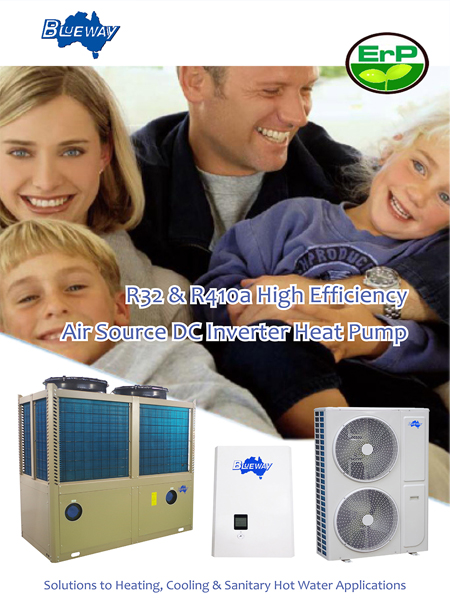DC Inverter Pompa Panas R32 & R410a
